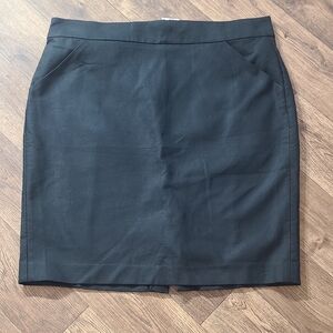 J. Crew Black Mini Skirt